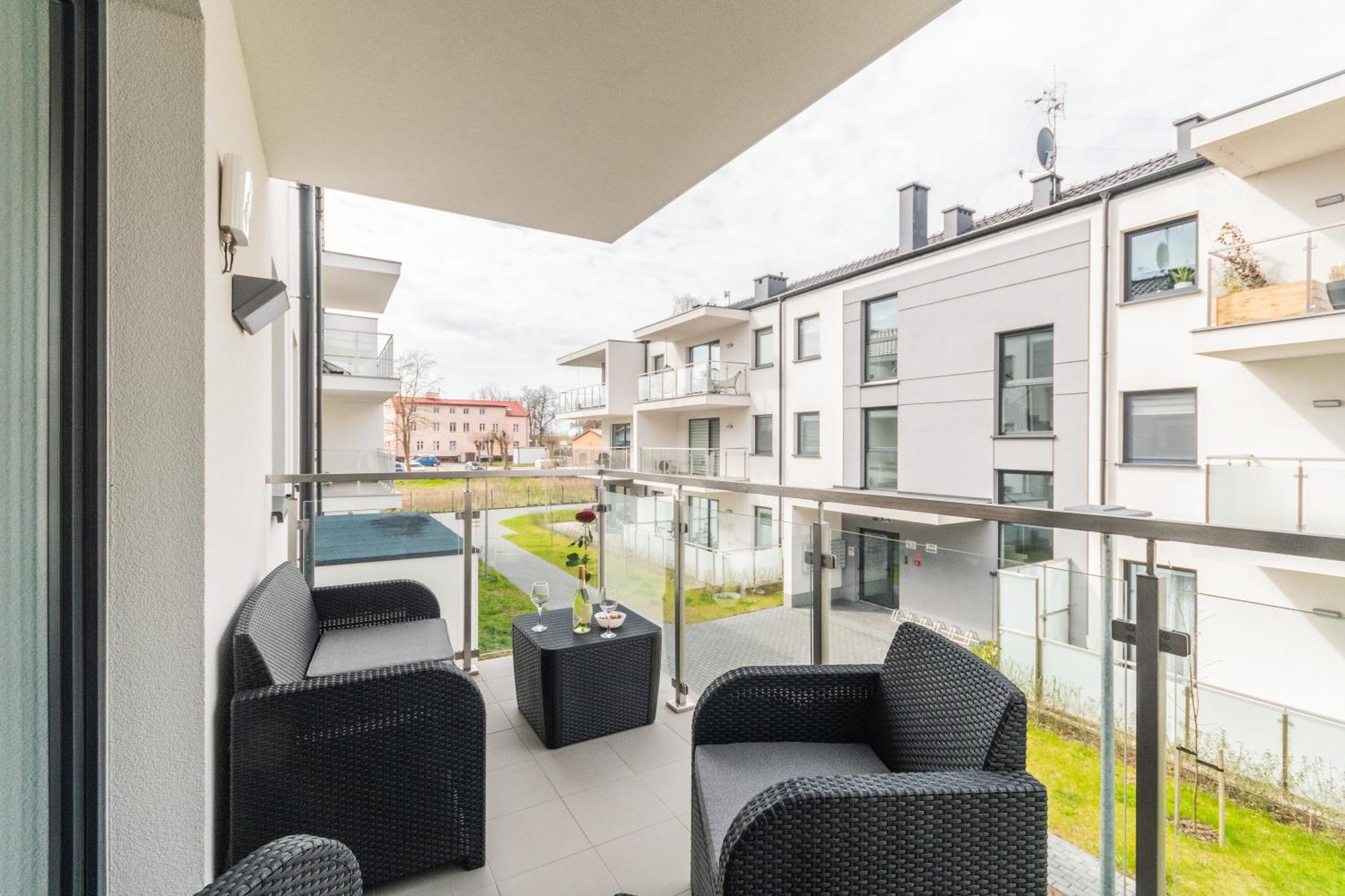 Flatbook Apartamenty - Sztutowo Baltic Twins Z Parkingiem Rom bilde